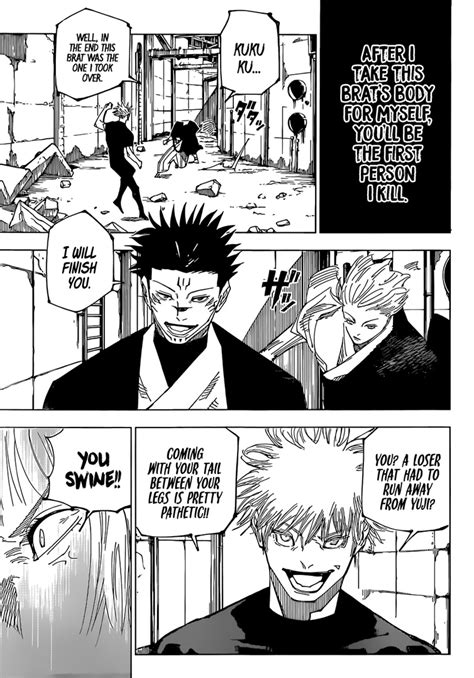 jjk manga chapter 221|Jujutsu Kaisen, Chapter 221